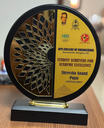 Student Achiever For Academic Excellence